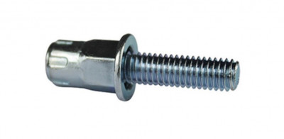 Винтовая заклепка М5х15 Стальная Стандартный борт Полушестигранная