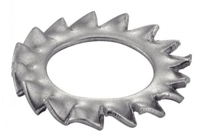 Шайба M3 DIN 6798 А нержавеющая сталь А2