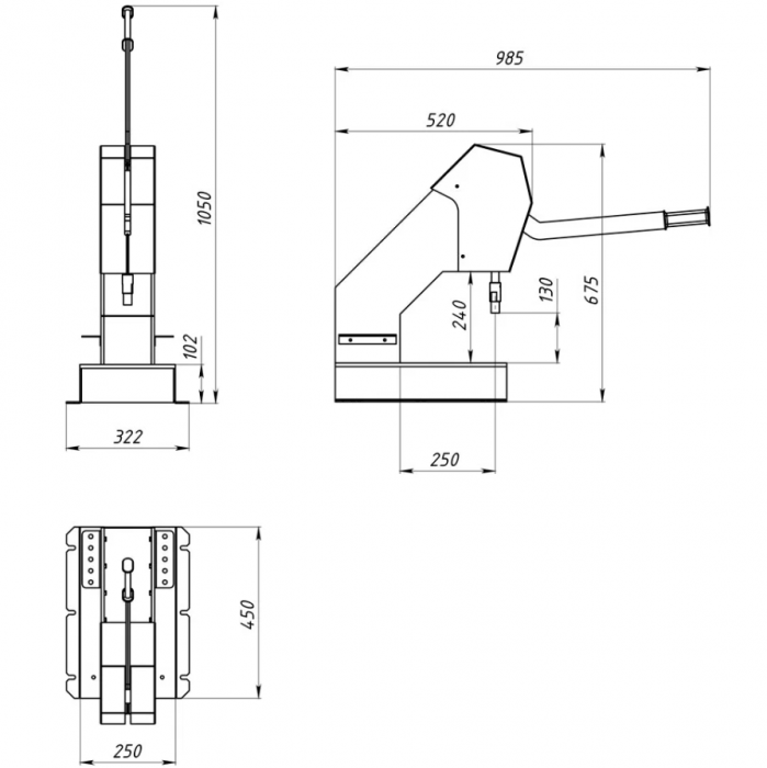 Ручной станок пресс EX-PRESS MECHANIC