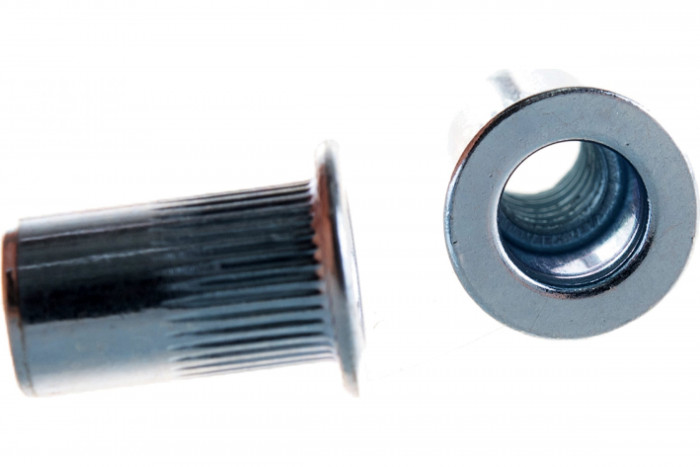 Заклепки резьбовые с насечками "ПРОФИ" ЗУБР М5 (сталь, стандартный борт, 20 шт)