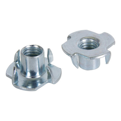 Гайка М8 DIN 1624 стальная цинк