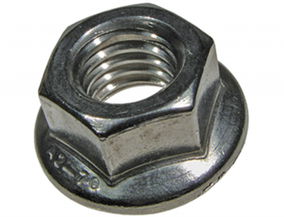 Гайка М6 DIN 6923 нержавеющая сталь А2