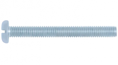 Винт М6 DIN 85 стальной 4.8 цинк