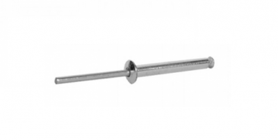 Заклепка лепестковая 3,2x8 Ал/сталь стандартный бортик