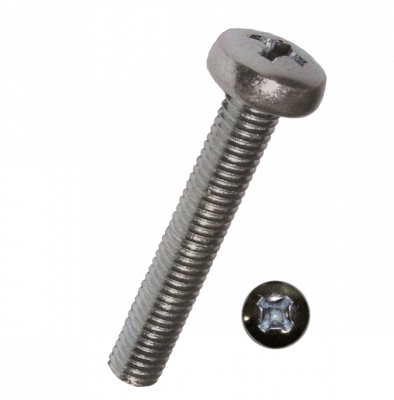 Винт М4 DIN 7985 PZ нержавеющая сталь А2