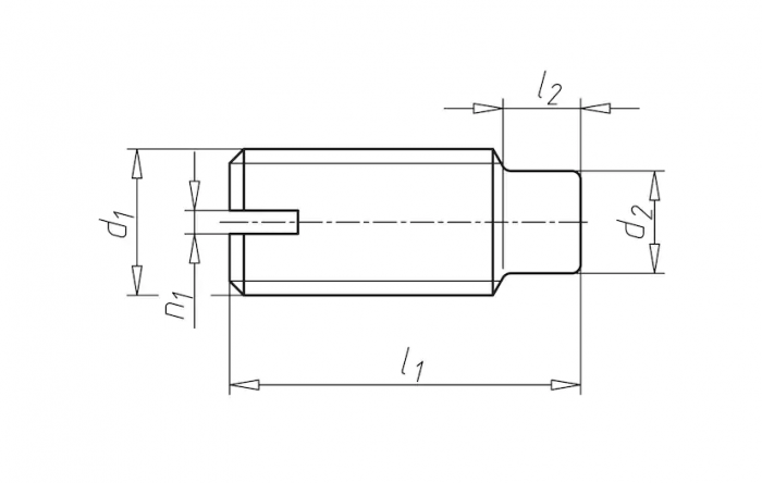 Винт М3 DIN 417 стальной 4.8 без покрытия