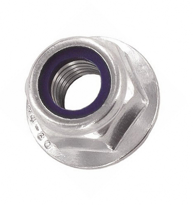 Гайка М8 DIN 6926 стальная 8 цинк