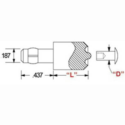 Оправка RS2005-24 для пресс-заклепочника AIRPRO