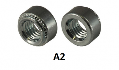 Гайка запрессовочная М2,5 нержавеющая сталь RCLS