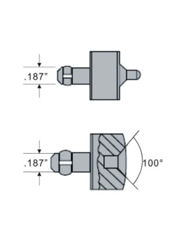 Оправка RS426-5 для пресс-заклепочника AIRPRO