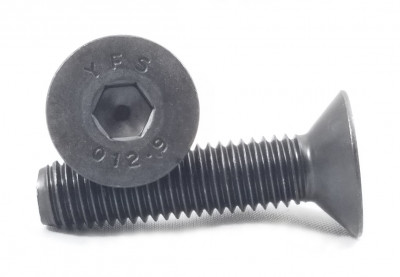Винт М5 DIN 7991 стальной 10.9 без покрытия