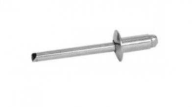 Заклепка вытяжная 4,8x20 сталь/сталь стандартный бортик