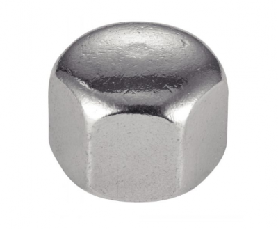 Гайка М4 DIN 917 нержавеющая сталь А2