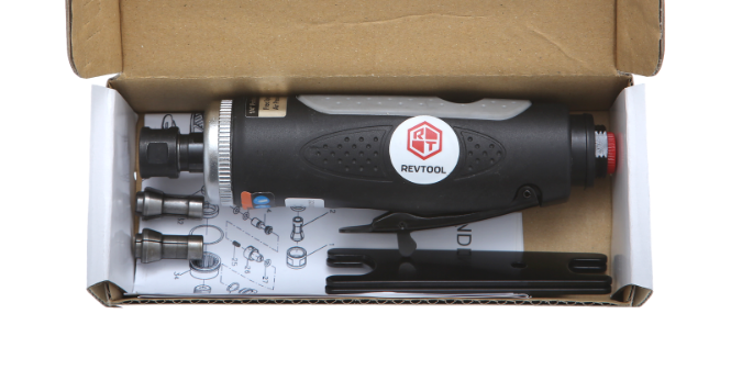 Бормашина цанговая пневматическая REVTOOL 27041