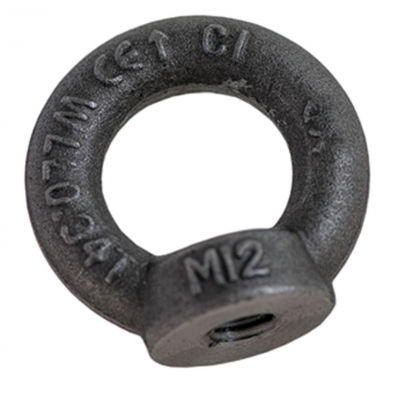 Гайка М8 DIN 582 стальная С15 без покрытия