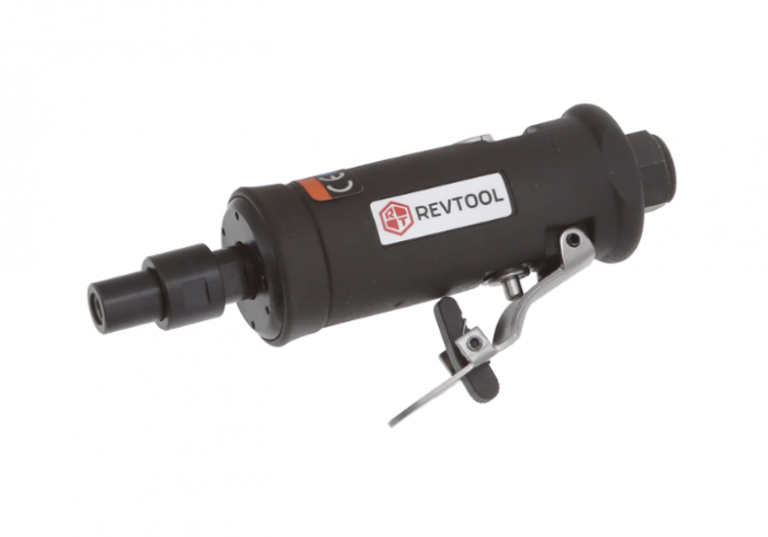 Бормашина цанговая пневматическая REVTOOL 27025 с передним выхлопом