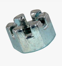 Гайка М10 DIN 935-1 стальная 6 цинк
