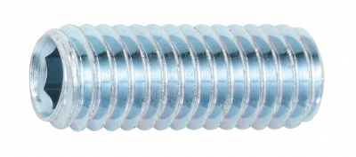 Винт М20 DIN 913 стальной 45 Н цинк