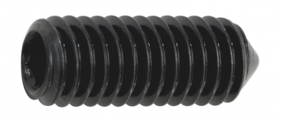 Винт М3 DIN 916 стальной 45 Н без покрытия